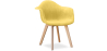 Buy Premium Design Dawood Dining Chair - Velvet Yellow 59263 - in the EU