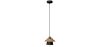 Buy Nordic pendant lamp in wood and metal - Gerard Black 59247 - prices