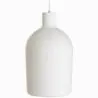 Buy Pendant lamp - Minimalist design - Stone-effect finish - Sinur II White 61739 - in the EU
