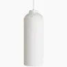 Buy Pendant lamp - Minimalist design - Stone-effect finish - Sinur III White 61740 - in the EU