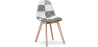 Buy Premium Design Brielle Chair White and black - Patchwork Max White / Black 59270 - in the EU