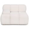 Buy Right Corner Armchair - Upholstered In Bouclé Fabric - Compatible With Modular Sofa - Bathy  White 61762 - in the EU