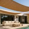 Buy Coconut fiber awning 20x1M - 100 % Natural shade sail Beige 61800 - in the EU