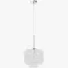 Buy Modern Glass Pendant Lamp - Adjustable Cable - Svalir Silver 61817 - in the EU
