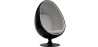 Buy Armchair Ele Chair Style - Black exterior -  Fabric Grey 59312 at MyFaktory