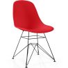 Buy Dining Chair with Metal Legs – Modern Design – Brielle  Red 61833 with a guarantee