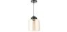 Buy Mikelo pendant lamp - Metal and crystal Black 59331 - in the EU