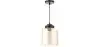 Buy Mikelo pendant lamp - Metal and crystal Black 59331 - in the EU