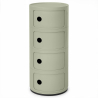 Buy Plastic Storage Chest - 4 Drawers - Modern Glossy Organizer - New Bili 4 Pale green 61845 at MyFaktory