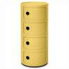 Buy Plastic Storage Chest - 4 Drawers - Modern Glossy Organizer - New Bili 4 Yellow 61845 at MyFaktory