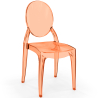 Buy Dining Chair Transparent - Victoria Ghost Style Orange 61536 - prices