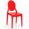 Buy Dining Chair Transparent - Victoria Ghost Style Red 61536 home delivery