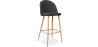 Buy Bar stool Bennett Scandinavian Design Premium - 76cm Dark grey 59356 - prices