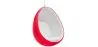 Buy Suspension Ele Chair - Coloured shell - Fabric Red 59352 - prices