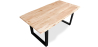 Buy Industrial solid wood dining table - Tyke Natural wood 59290 - in the EU