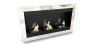 Buy Contemporary Wall-Mounted Ethanol Fireplace - VPF-FD51S-CHROME Mirror 17058 - in the EU