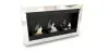 Buy Contemporary Wall-Mounted Ethanol Fireplace - VPF-FD51S-CHROME Mirror 17058 - in the EU