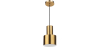 Buy Basilio hanging lamp - Metal Gold 59579 - in the EU