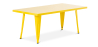Buy Bistrot Metalix Kid Table 120 cm - Metal Yellow 59686 - in the EU