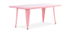 Buy Bistrot Metalix Kid Table 120 cm - Metal Pink 59686 at MyFaktory
