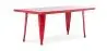 Buy Bistrot Metalix Kid Table 120 cm - Metal Red 59686 - in the EU