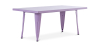 Buy Bistrot Metalix Kid Table 120 cm - Metal Purple 59686 with a guarantee