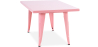 Buy Bistrot Metalix Kid Table 60 cm - Metal Pink 59685 home delivery