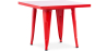 Buy Bistrot Metalix Kid Table 60 cm - Metal Red 59685 in the Europe
