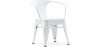 Buy Bistrot Metalix Kid Chair with armrest - Metal White 59684 - prices