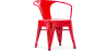 Buy Bistrot Metalix Kid Chair with armrest - Metal Red 59684 at MyFaktory