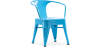 Buy Bistrot Metalix Kid Chair with armrest - Metal Turquoise 59684 - in the EU