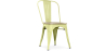 Buy Bistrot Metalix Chair - Metal and Light Wood Pastel yellow 59707 at MyFaktory