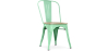 Buy Bistrot Metalix Chair - Metal and Light Wood Mint 59707 in the Europe