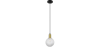 Buy Pauline Hanging Lamp - Metal and Glass Transparent 59662 - in the EU