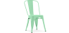 Buy Dining Chair Bistrot Industrial design Metalix 5Kg - New edition Mint 59802 at MyFaktory