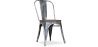 Buy Bistrot Metalix Chair Wooden seat New edition - Metal Industriel 59804 - in the EU