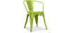 Buy  Bistrot Metalix chair with armrests New Edition - Metal Light green 59809 at MyFaktory