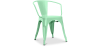 Buy  Bistrot Metalix chair with armrests New Edition - Metal Mint 59809 at MyFaktory