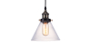 Buy Edison Large Crystal Lampshade Pendant Lamp - Carbon Steel Bronze 50875 - in the EU
