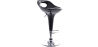 Buy Swivel Chromed Modern Bar Stool - Height Adjustable Black 49736 - in the EU