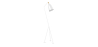 Buy Floor Lamp Grett  - Metal White 58260 - prices