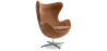 Buy Armchair with armrests - Fabric upholstery - Brun Brown 13412 at MyFaktory