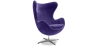 Buy Armchair with armrests - Fabric upholstery - Brun Mauve 13412 - in the EU