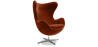 Buy Armchair with armrests - Fabric upholstery - Brun Chocolate 13412 in the Europe
