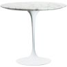 Buy Tulip Coffee Table in Marble - 50cm Marble 15420 - prices