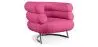 Buy Designer armchair - Faux leather upholstery - Biven Pink 16500 with a guarantee