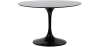 Buy Round Tulipa Table in Fiberglass - 90cm Black 15417 - prices