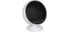 Buy Ballon Chair - Fabric Black 16498 - in the EU