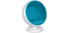 Buy Ballon Chair - Fabric Turquoise 16498 in the Europe