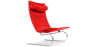 Buy PY20 Lounge Chair - Premium Leather Red 16830 with a guarantee